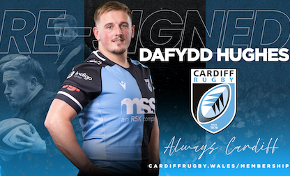 Daf Hughes puts pen to paper on new deal