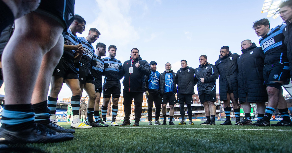 Visitors to Cardiff Arms Park - Cardiff Blues Brothers