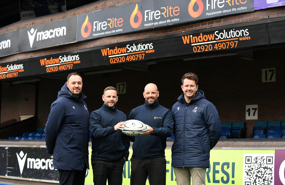 Fire-Rite directors and Cardiff Rugby